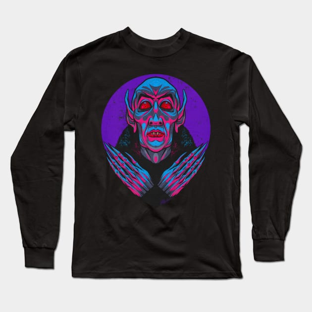 FrightFall2021: Vampire Long Sleeve T-Shirt by Chad Savage